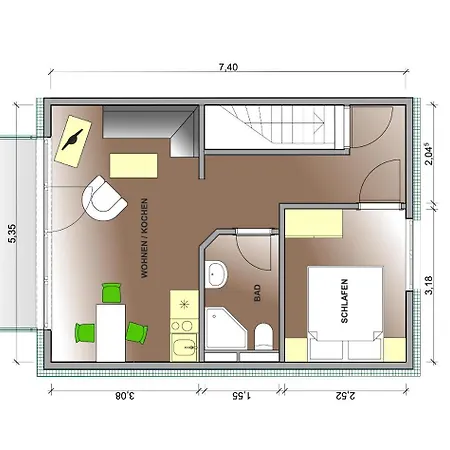 アパート Ferienwohnungen Graal-Mueritz *